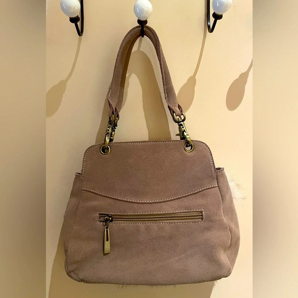 As New Vintage Retro Style Fur Handbag - Picture 4 of 4